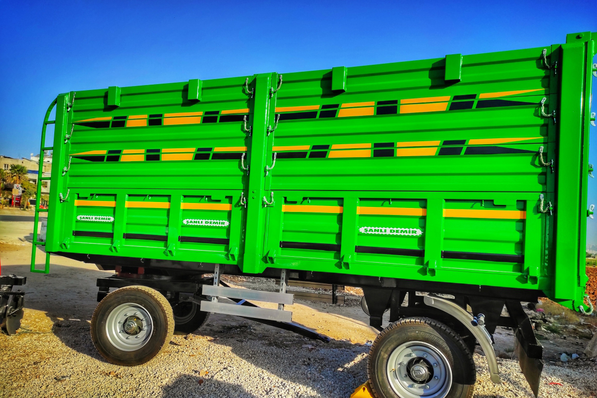 15 TON İKİ DİNGİL RÖMORKU