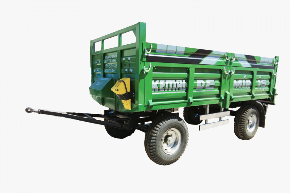 5 TON ÇİFT DİNGİL RÖMORK