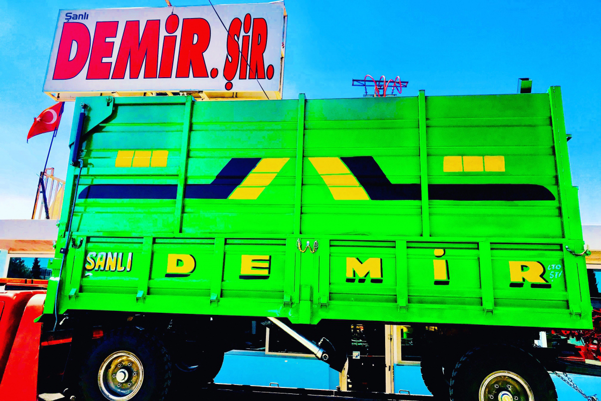 6 TON ÇİFT DİNGİLLİ SAMAN ROMÖRKU