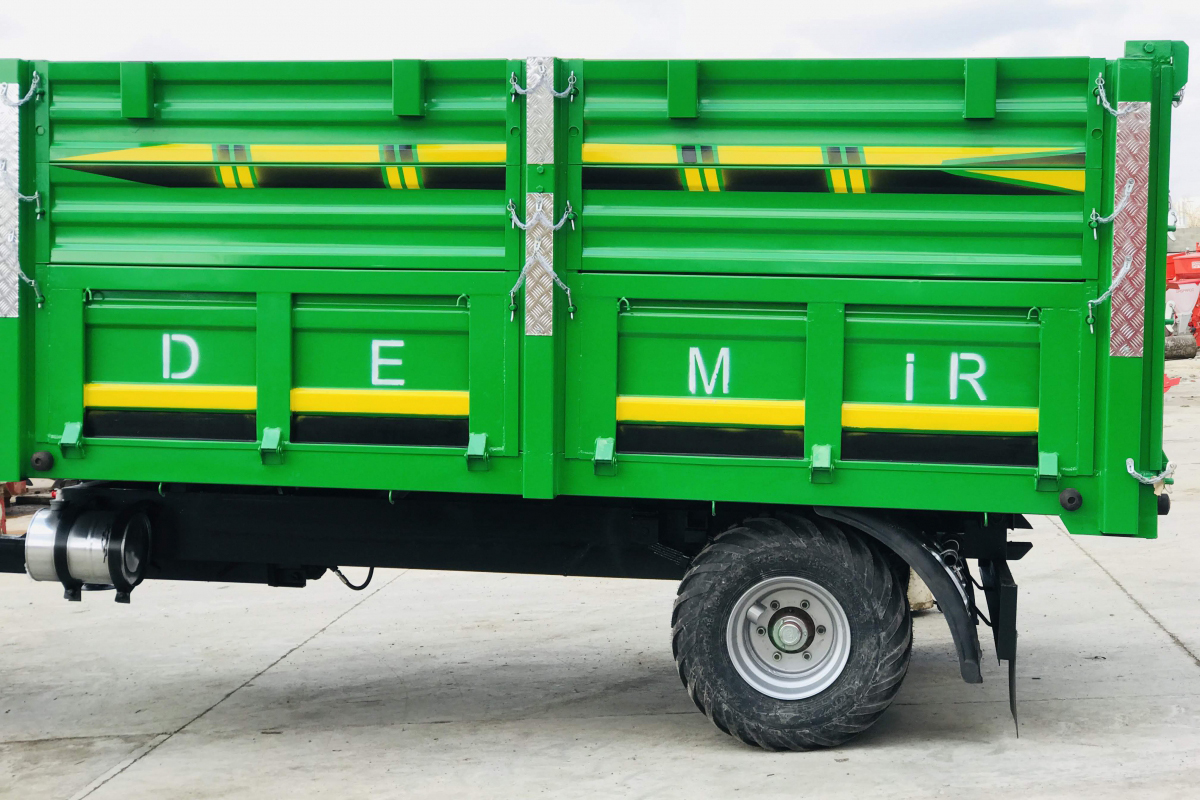 8 TON TEK DİNGİL RÖMORK